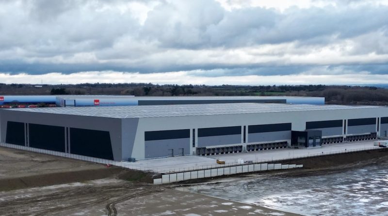 Developer completes first warehouse at massive new logistics hub
