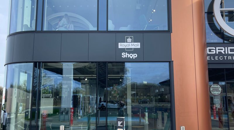 First of its kind Royal Mail shop opens at Stevenage EV charging hub