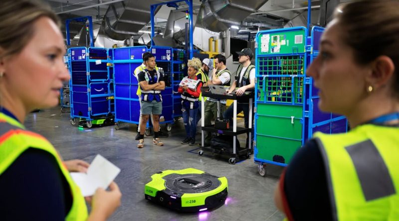 Amazon announces new robotics