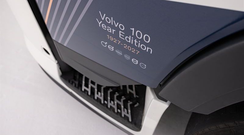 Volvo releases special edition truck to celebrate its 100 year anniversary