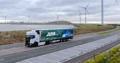 Juna surpasses 100 electric trucks across Europe