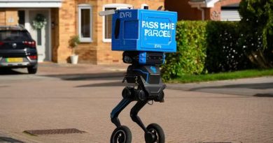 Evri launches Europe’s first two legged delivery robot in UK ‘Tech Town’ Barnsley